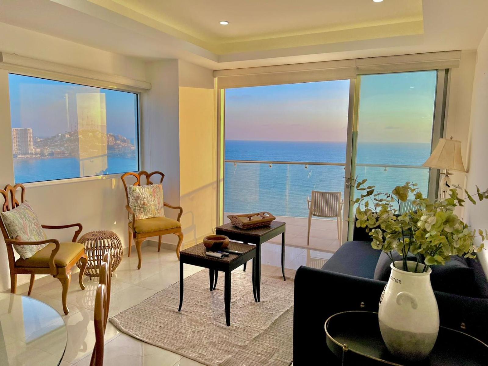 Apartmán Sunset View Malecon 1404 Vista Panoramica Al Mar Mazatlán Exteriér fotografie
