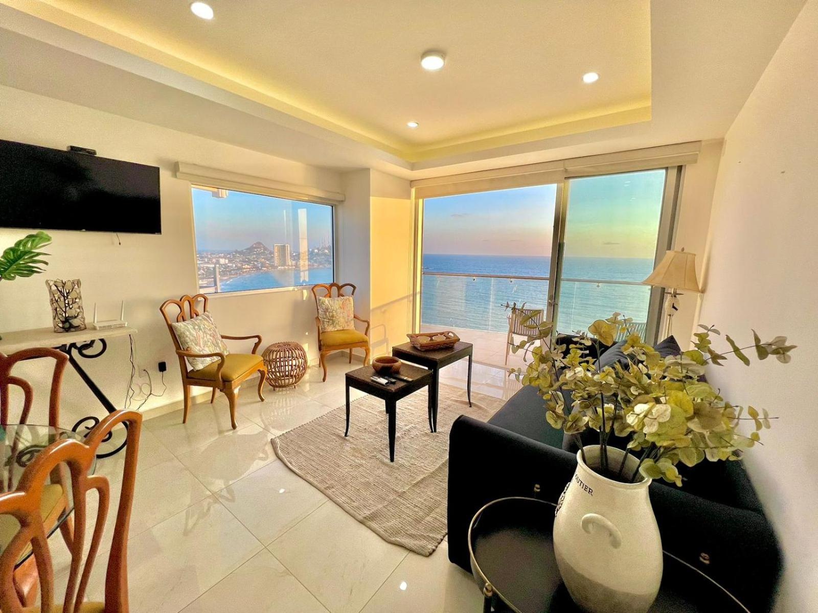 Apartmán Sunset View Malecon 1404 Vista Panoramica Al Mar Mazatlán Exteriér fotografie